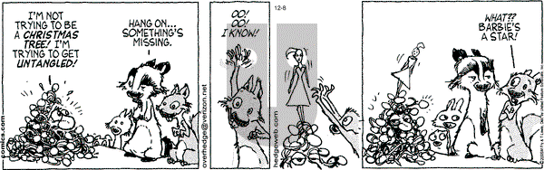 Over the Hedge on Thursday December 8, 2005 Comic Strip