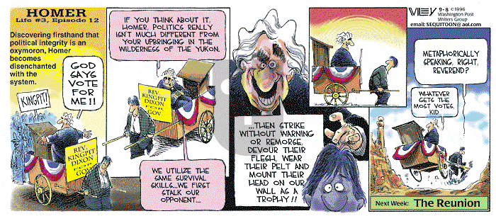 Non Sequitur on Sunday September 8, 1996 Comic Strip