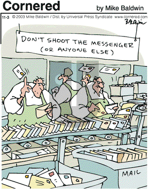 Cornered on Monday November 3, 2003 Comic Strip