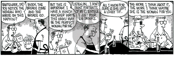 Monty on Thursday September 16, 2004 Comic Strip