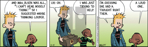 Frazz on Wednesday March 15, 2017 Comic Strip