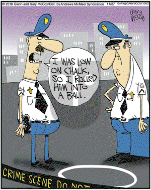 The Flying McCoys on Tuesday November 27, 2018 Comic Strip
