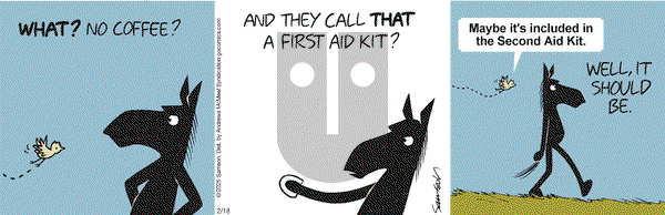 Dark Side of the Horse - Tuesday February 18, 2025 Comic Strip
