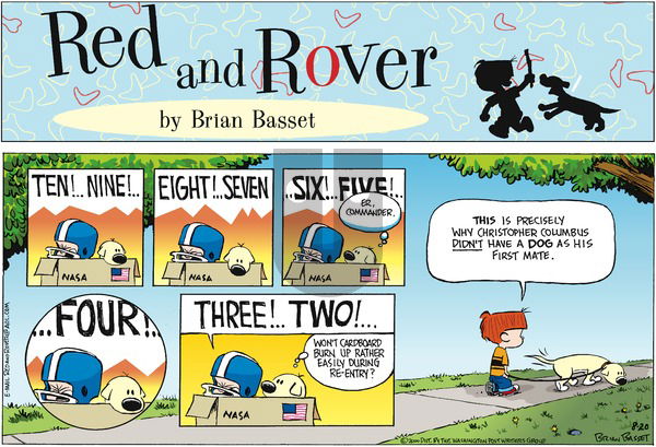 Red and Rover on Sunday August 20, 2000 Comic Strip