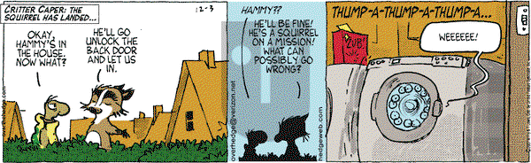 Over the Hedge on Monday December 3, 2007 Comic Strip