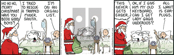 DeFlocked on Saturday December 25, 2010 Comic Strip