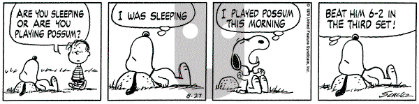 Peanuts on Monday August 27, 1979 Comic Strip