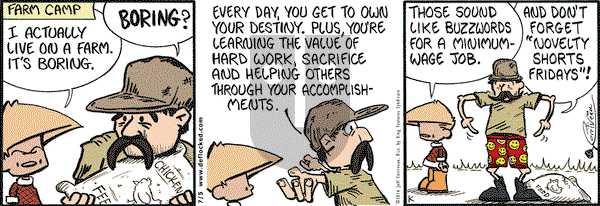 DeFlocked on Tuesday July 5, 2016 Comic Strip