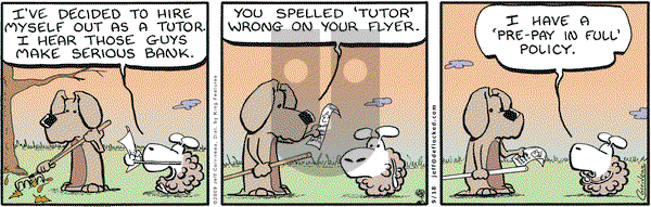 DeFlocked on Friday September 18, 2009 Comic Strip
