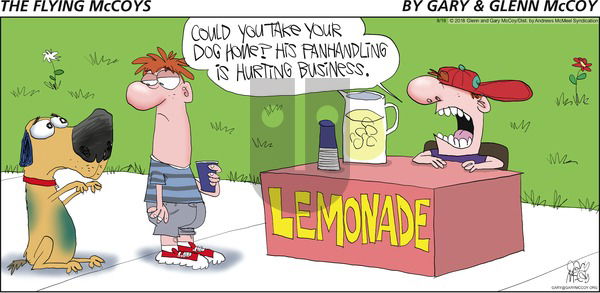 The Flying McCoys on Sunday August 19, 2018 Comic Strip