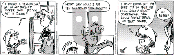 Heart of the City on Tuesday March 28, 2017 Comic Strip