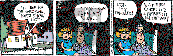 La Cucaracha on Sunday November 18, 2007 Comic Strip