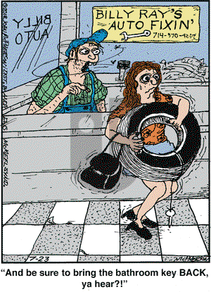 Close to Home on Monday July 23, 2018 Comic Strip