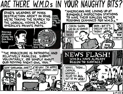 Ted Rall - Saturday June 21, 2003 Comic Strip