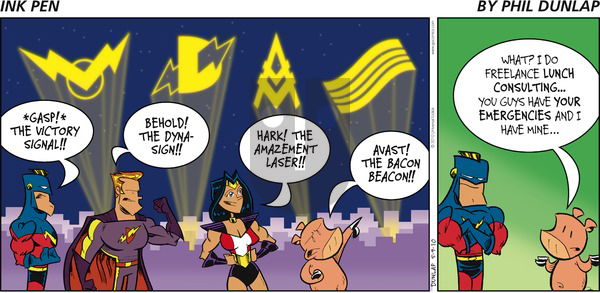 Ink Pen on Sunday May 9, 2010 Comic Strip