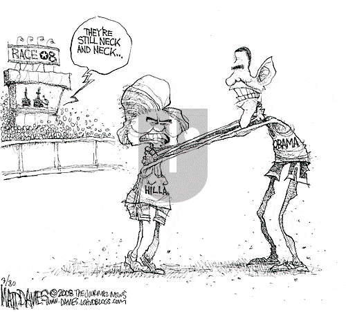 Matt Davies on Saturday March 29, 2008 Comic Strip