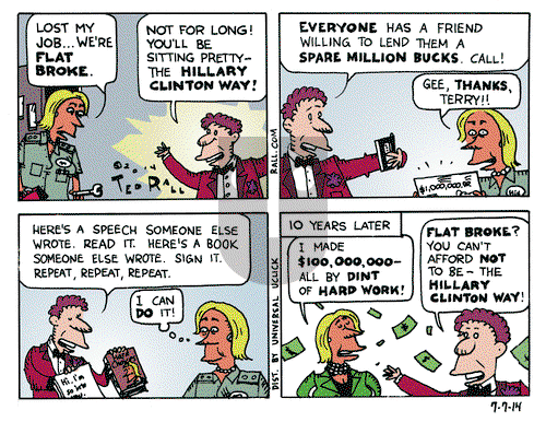 Ted Rall on Monday July 7, 2014 Comic Strip