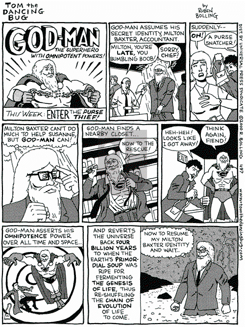 Tom the Dancing Bug on Saturday May 27, 2000 Comic Strip