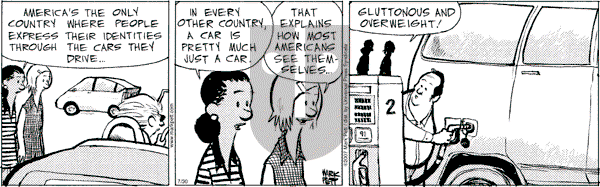 Lucky Cow on Monday July 30, 2007 Comic Strip