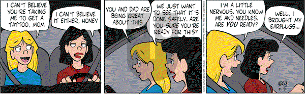 Luann on Saturday September 13, 2008 Comic Strip