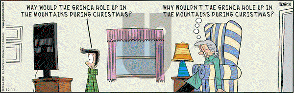 Grand Avenue on Wednesday December 11, 2024 Comic Strip