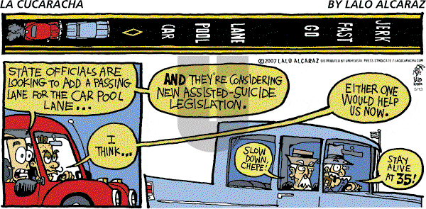 La Cucaracha on Sunday May 13, 2007 Comic Strip