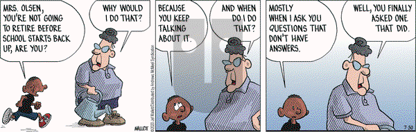 Frazz on Thursday July 30, 2020 Comic Strip