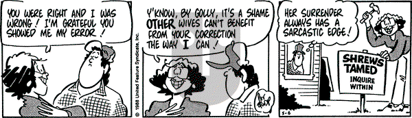 Rose is Rose on Friday May 6, 1988 Comic Strip