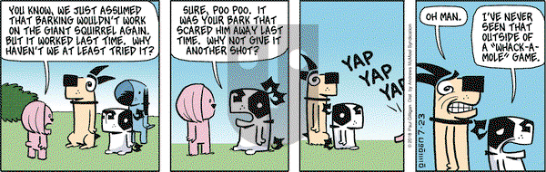 Pooch Cafe on Monday July 23, 2018 Comic Strip
