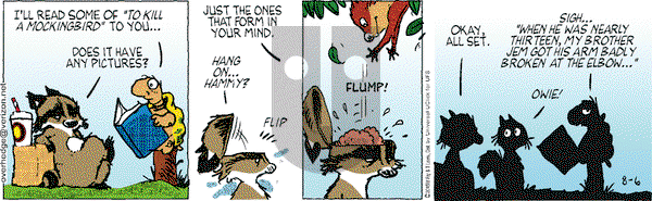 Over the Hedge on Thursday August 6, 2015 Comic Strip