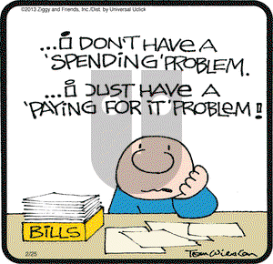 Ziggy on Monday February 25, 2013 Comic Strip