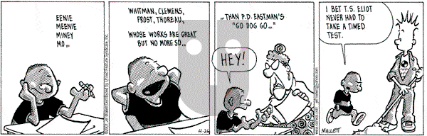 Frazz on Thursday April 26, 2001 Comic Strip