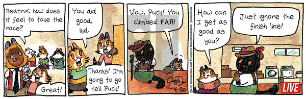 Breaking Cat News on Saturday April 20, 2019 Comic Strip