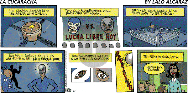 La Cucaracha on Sunday September 7, 2003 Comic Strip