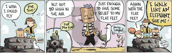 Wallace the Brave on Saturday December 5, 2020 Comic Strip