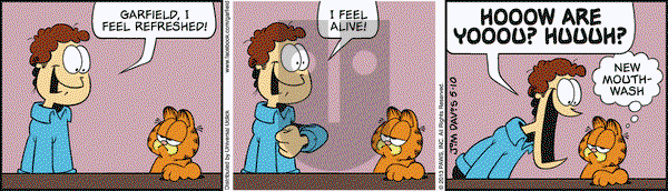 Garfield on Friday May 10, 2013 Comic Strip