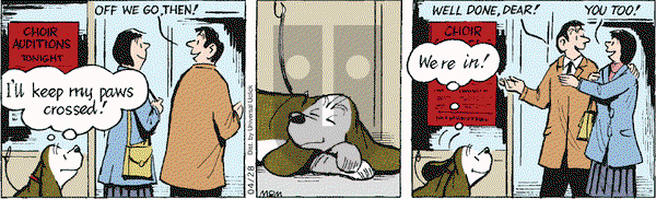 Fred Basset on Wednesday April 28, 2010 Comic Strip