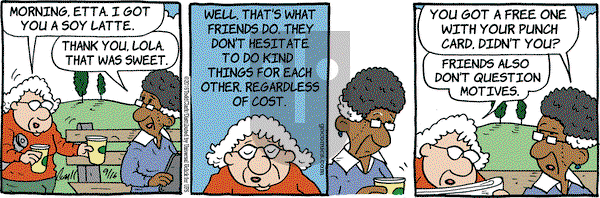 Lola on Friday September 16, 2016 Comic Strip