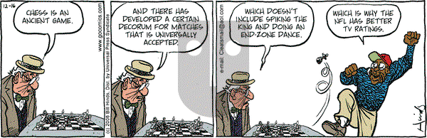 Cleats on Saturday December 16, 2006 Comic Strip