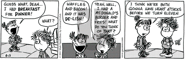 Heart of the City on Saturday August 13, 2011 Comic Strip
