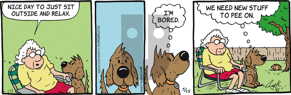 Lola on Tuesday May 15, 2018 Comic Strip