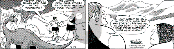 Alley Oop on Thursday September 29, 2005 Comic Strip