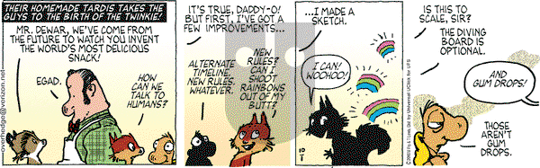 Over the Hedge on Saturday October 1, 2016 Comic Strip