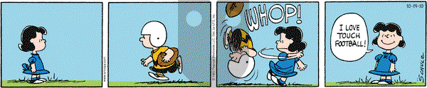Peanuts - Tuesday October 19, 2010 Comic Strip
