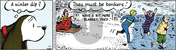 Fred Basset on Saturday February 27, 2021 Comic Strip