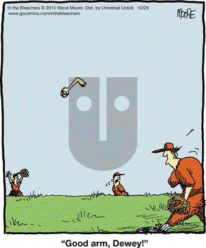 In the Bleachers on Wednesday October 28, 2015 Comic Strip