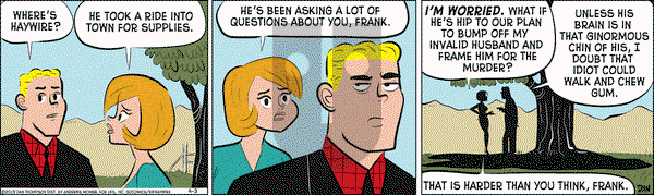 Rip Haywire on Wednesday April 3, 2019 Comic Strip
