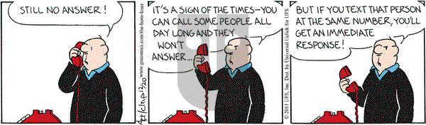 The Born Loser on Tuesday December 20, 2011 Comic Strip