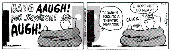 Peanuts - Thursday September 8, 1988 Comic Strip