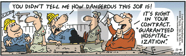 Frank and Ernest on Tuesday November 4, 2008 Comic Strip